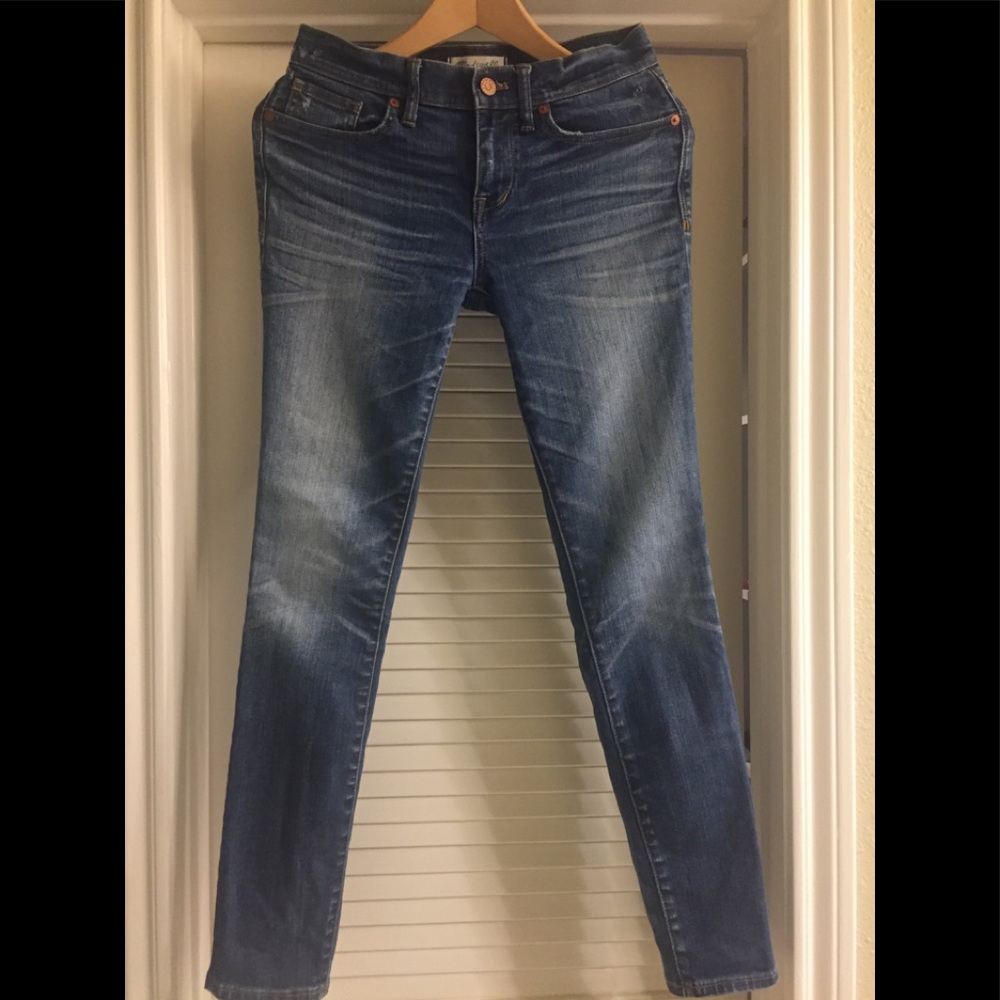 Madewell skinny jeans
